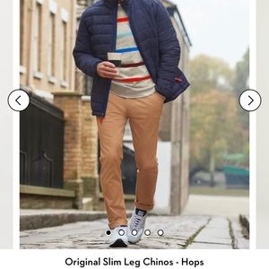 Boden Men’s original slim fit chinos